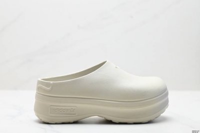公司级Adidas Originals Adifom Stan Smith Mule 运动凉鞋穆勒厨师鞋 原鞋开模无明显毛边 欧索莱颗粒防臭透气鞋垫 原厂高弹环