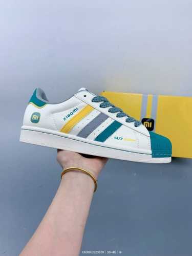 高端定制 阿迪达斯Adidas三叶草 Originals Superstar贝壳头系列 低帮经典百搭休闲运动板鞋原装头层材料 用料绝不含糊 独家版型蒸餾加工帶來