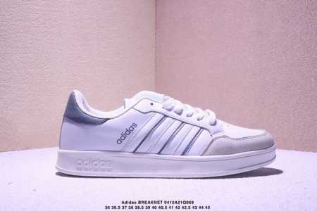 Adidas 阿迪达斯 Breaknet Shoes 网球文化运动休闲鞋小白鞋 复古时尚运动鞋经典板鞋 这款网球风运动鞋,力求在球场上下为你带来舒适。采用经典三 - 点击图像关闭
