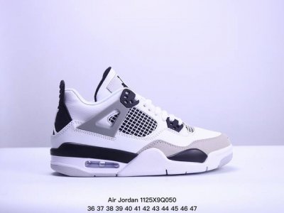真标nike Air Jordan 4 Retro 耐克迈克尔 乔丹aj4代中帮复古休闲运动文化篮球鞋 货号:Cz 09-100 尺码:36-47 Xm1125