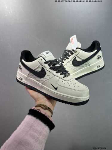210 公司级Nike Air Force 1 Low ‘07 “Keep Fresh”灰银小勾低帮空军一号休闲板鞋 定制皮料 专属鞋盒 原楦原纸板 纯正空军版