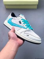 公司级头层！耐克Nike Air Jordan 1 Low Aj1乔1 低帮潮流缓运动休闲板鞋。Aj1 低帮拼接 完美版型真头层牛皮# 内置缓震气垫 原鞋开模