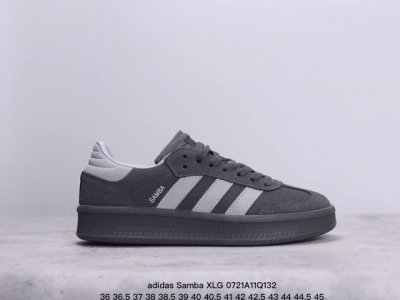 Adidas Samba Xlg 百搭单品 舒适百搭 潮流增高低帮板鞋 全新的设计samba Xig 配置全新的渐变adidas鞋盒 加大加厚的鞋型设计 妥妥的