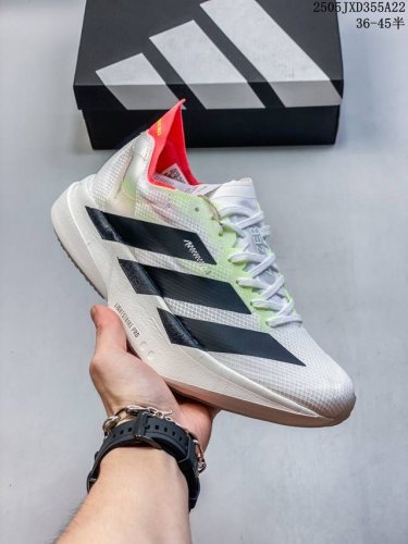 新品 阿迪达斯 Adidas Adidas Adizero Adios 9 舒适百搭防滑耐磨 低帮跑步鞋 男女同款 超轻稳定透气缓震 男女子马拉松运动跑步鞋 I