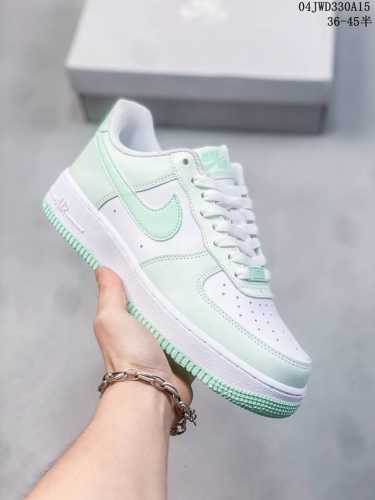 公司级带半码 耐克nike Air Force 1 Low 空军一号低帮休闲板鞋 打造纯正空军版型#专注外贸渠道 全掌内置蜂窝气垫 #原盒配件 原厂中底钢印、拉