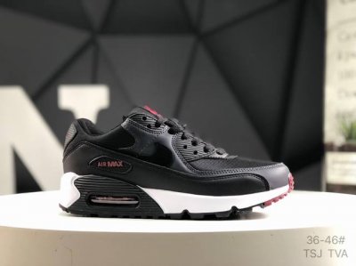 真标带半码Nk Air Max 90 耐克复古气垫跑鞋 货号 Dq4071-001 尺码 如图右下角所示 Tsjtva