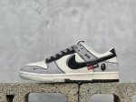 放店私 Nk Sb Dunk Low Bape联名 猪八黑勾 周年高端定制 低帮休闲板鞋 Dm6868-031 #定制鞋盒 大厂纯原品质出货 超高清洁度 皮料切