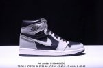 头层皮公司级Air Jordan 1 High Og ”Stealth“ Aj1 乔1 555088-037 #最具性价比 用料绝不含糊 鞋子质感 整体鞋型 漏