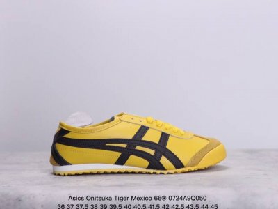 Asics 亚瑟士 男女鞋真标半码制 日产经典老牌-鬼塚虎 Onitsuka Tiger Mexico 66经典墨西哥系列复古经典百搭板鞋休闲运动鞋慢跑鞋 采用