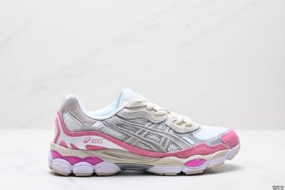 公司级Asics 亚瑟士Gel-Nyc 2055透气网眼鞋面配合部分合成革材质 采用全新Ahar+橡胶材质 更加耐磨 货号:1201A789-020 尺码:37