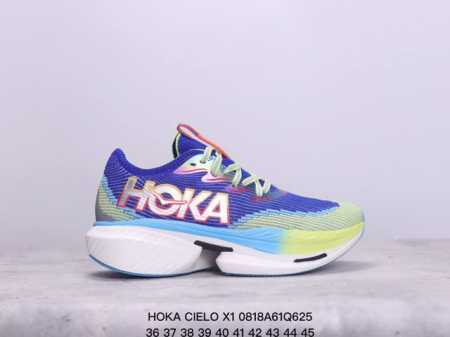 公司级hoka 霍卡 Hoka Cielo X1 竞速跑鞋 外观整合hoka 顶尖碳板技术、中底泡棉科技和几何学，设计符合自然步态的不对称鞋面和鞋底结构，专为精 - 点击图像关闭