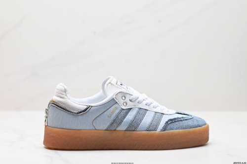公司级阿迪达斯三叶草adidas Originals Sambae W桑巴舞系列绅士德训足球风百搭低帮休闲运动板鞋 货号:Ii0001 尺码:36 36.5 3