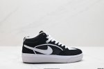 真标nike Sb React Leo 冬季新款复古中帮滑板鞋休闲运动鞋 货号:Dx436 02 尺码:36 36.5 37.5 38 38.5 39 40 4