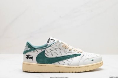 公司级travis Scott X Fragment Design X Jordan Air Jordan 1 Low Og Sp Aj1 乔1低帮文化休闲板鞋