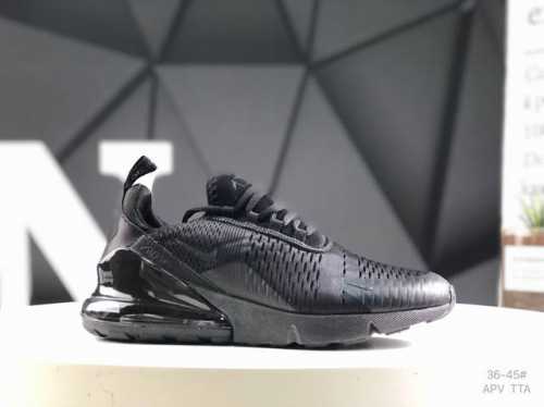 140 nike Air Max 270大气垫 减震 耐磨 休闲跑步鞋 货号:Ah8050-100 尺码：36-45（半）Apv Tta