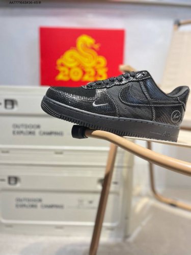公司级头层 Nk Air Force 1'07 Low 空军一号低帮休闲板鞋 #定制皮料 原楦原纸板 纯正空军版型 高清洁度 内置全掌气垫Sc9207 Aa77