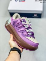 Fila 斐乐官方女鞋carrot摩登板鞋2024新款萝卜鞋厚底休闲运动鞋 尺码：35-40半 编码：10Jwd367A10