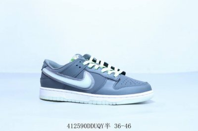 耐克 Nike Sb Dunk Low Pro 复古低帮 休闲运动滑板板鞋 灰色 货号 Hq3569-068 412590Dduqy半 36-46
