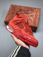 Air Jordan 4 Retro 红砖绒 地表最强性价比版本 完美清洁度 最高工艺复刻 原装无色差修正 #原楦原纸板开发 纯正四代版型 #原底真实气垫 回弹