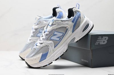 真标New Balance Mr530系列复古老爹风网布跑步休闲运动鞋 #采用优质纤维革+透气网眼布材质材质 货号:Mr530Aa1 尺码:36 37 37.5