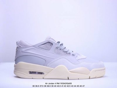真标Nike Air Jordan 4 RM 防滑 低帮 复古篮球鞋 货号:FQ7939-004 尺码:36 36.5 37.5 38 38.5 39 40 4