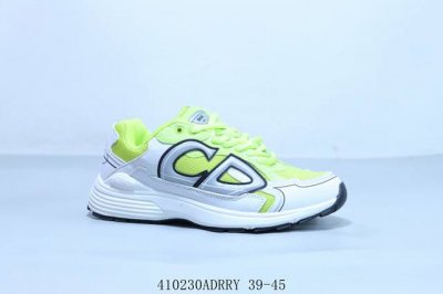 Dior迪奥B30网眼织物厚底系带休闲低帮运动鞋男女同款老爹鞋 货号 3Sn279Zmb969430 410230Adrry 39-45