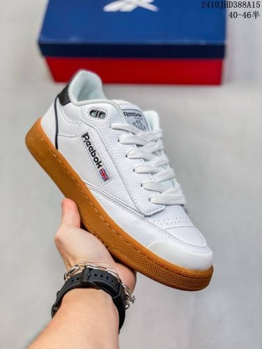 Reebok锐步官方男女款club C Bulc美式复古街头休闲面包鞋板鞋尺码：40-46半 编码：10Jhd388A15