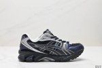 公司级Asics Gel-Kayano 14 公司级版本 银灰绿 亚瑟士运动休闲透气专业跑鞋 采用工程弹性双层再生针织密度鞋面材质 后跟3D可视Gel缓震乳胶物