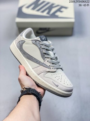 海外爆款限量发售！公司级 Travis Scott X Fragment Design X Jordan Air Jordan 1 Low Og Sp “闪电联