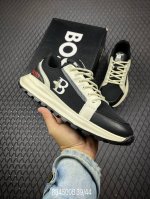 Boss 雨果博斯 钢印版本新款德国高端品牌专柜同步新款、以奢华高端设计出货 鞋面采用原版进口哪怕纳帕小牛皮配滴胶而成 原版 舒适透气.尺码39-44 编码：8