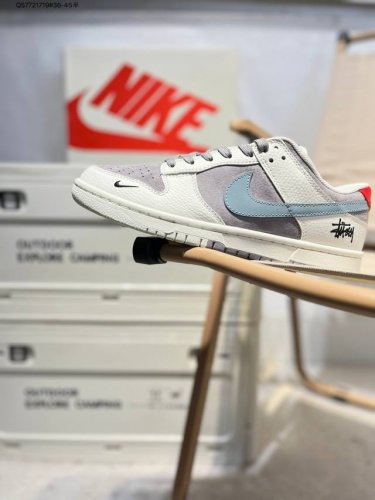 斯图西 X Nike Sb Dunk Low 大厂出品 极力推荐 新配色 原装头层材料 独家版型蒸餾加工 帶來的是更好的视觉和脚感体验 大厂纯原品质出货 清洁度