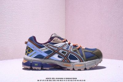 真标带半码Asics 亚瑟士 Gel-Kahana 8 男女士鞋越野跑步鞋抓地稳定运动鞋缓震耐磨跑鞋 Gel-Kahana系列为实用级越野跑鞋，融合机能和户外潮