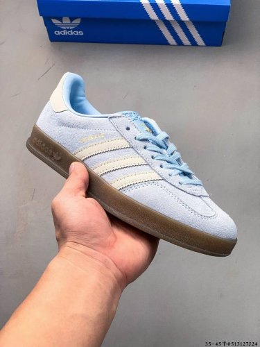 真标半码！阿迪达斯Adidas Gazelle 低帮复古百搭休闲运动板鞋 0513127J24