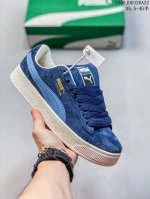 puma 彪马 男女运动板鞋 原楦原纸版开发版型 采用环保纤维革组合翻毛皮饰片鞋面材质 外置耐磨橡胶大底蕾哈娜同系面包鞋太好看了 彪马puma park Lif