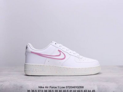Nike Air Force 1 Low 鸳鸯勾 原楦头原纸板 打造纯正空军版型 专注外贸渠道 全掌内置蜂窝气垫 原盒配件 原厂中底钢印、拉帮完美 官方货号：H
