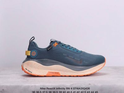 耐克nike Reactx Infiniity Rn 4 Gtx Gore-Tex Pale Ivory Anthracite 瑞亚无限4代防水版系列低帮泡棉公