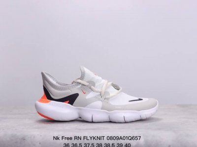 真标带半码 Nike 耐克free Rn Flyknit 赤足5.0透气超软轻便徒步运动跑步鞋 xm0809Q657