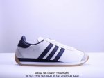 公司级阿迪达斯 Adidas WB Country 生胶底 秀气大方的鞋型 气质修身。以现代设计融合复古跑步和足球风，采用锦纶和绒面革鞋面，灵感源自70年代 c