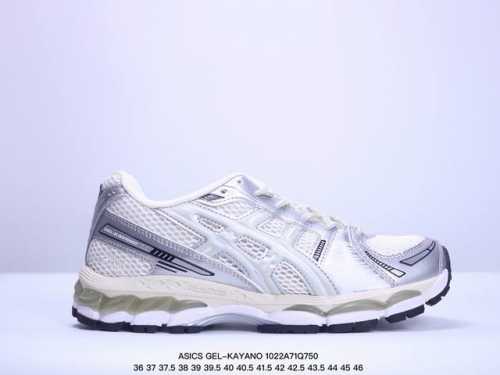 公司级ASICS 亚瑟士 透气网眼鞋面配合部分合成革材质 采用全新AHAR+橡胶材质,更加耐磨日本专业跑鞋品牌 ASICS 亚瑟士 GEL-KAYANO 12户