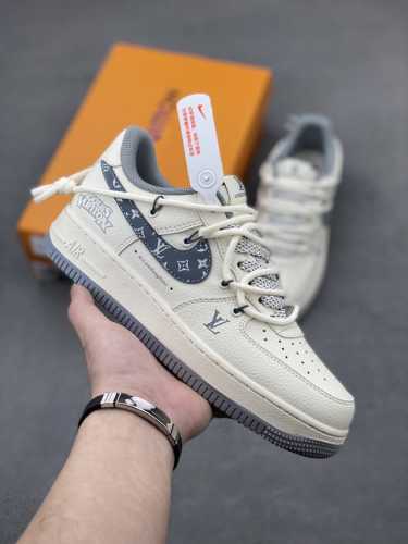 海外限量发售！公司级Nike Air Force 1 '07 Low 空军一号 低帮 运动鞋 休闲鞋 折边针车 工艺难度大 原楦头原纸板 原装鞋盒 定制五金配件