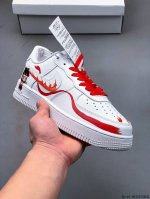 150 耐克Nike Air Force 1 Low 空军一号哪吒联名涂鸦低帮经典百搭休闲板鞋 0325275D21