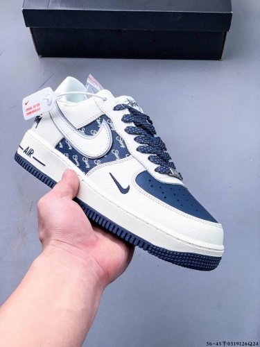 二层真标 耐克Nike Air Force 1 Low 空军一号低帮经典百搭休闲板鞋 0519126Q24