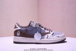 海外爆款限量发售！公司级 Travis Scott X Fragment Design X Jordan Air Jordan 1 Low Og Sp Lv联名