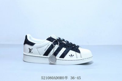 阿迪达斯Adidas Originals Superstar防滑耐磨轻便透气 低帮 贝壳头板鞋 联名 Xs0014 5 80Adoro半 36-45