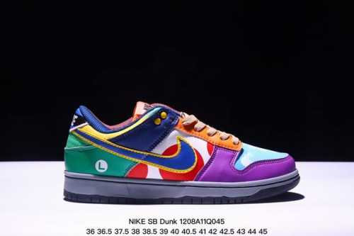 耐克nike Sb Dunk Low Sb 扣篮系列复古低帮休闲运动滑板板鞋。采用脚感柔软舒适zoomair气垫，有效吸 收滑板等极限运动在落地时带来的冲击力，