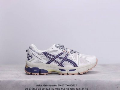 Asics 亚瑟士 原楦数据开发版型，全新原装数据开发人体工程弹性针织鞋面材质，Ortholite X-55鞋垫厚实,弹性十足,肉眼可见足弓支撑，外置后跟稳定片