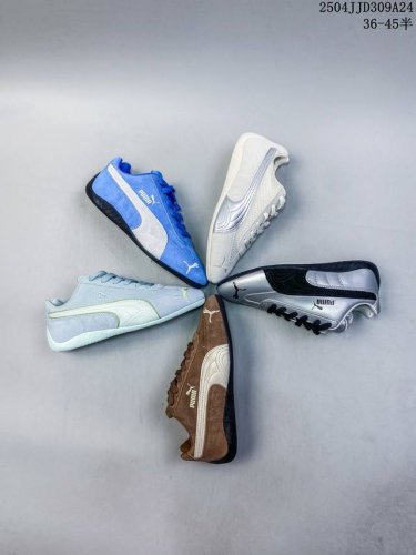 真标带半码 彪马puma Speedcat Og低帮复古休闲蓝色 红色 黑色赛车鞋 398846 尺码：见图 编码：04Jjd309A24