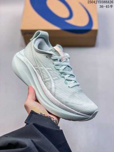 真标带半码 Asics亚瑟士Nimbus 27 旗舰缓震跑鞋男N27健身训练运动鞋跑步鞋女 尺码：见图 编码：04Jyd388A26