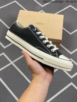 硫化真标半码 Converse匡威低帮帆布厚底透气新款休闲百搭板鞋 D66260229
