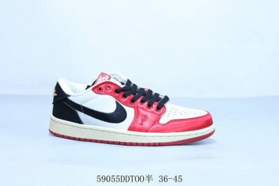 乔丹Air Jordan 1 Low Aj1 乔1低帮复古文化休闲运动篮球鞋 刺绣 货号 Dc0774-181 59055Ddtoo半 36-45